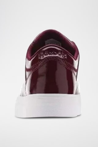 Baskets plateformes en cuir vernis - Bordeaux - Reebok
