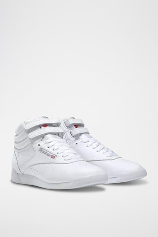 Baskets montantes en cuir - Blanc - Reebok
