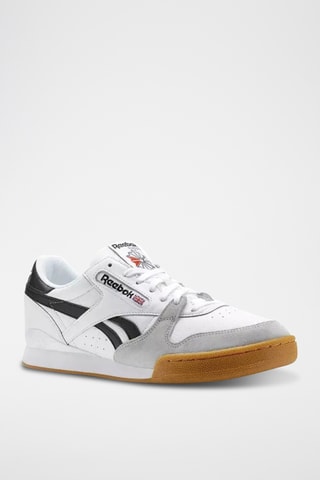 Baskets en cuir - Blanc et noir - Reebok