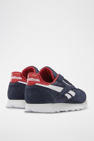 Baskets en nubuck - Bleu marine et rouge - Reebok