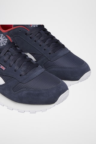 Baskets en nubuck - Bleu marine et rouge - Reebok