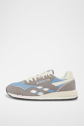 Baskets en cuir - Gris clair et ciel - Reebok