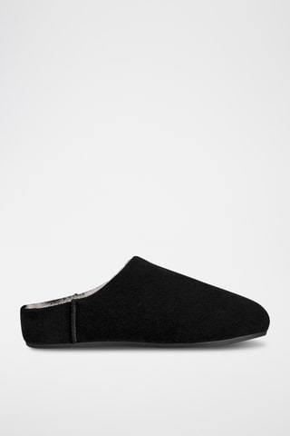 Mules fourrées en nubuck - Noir - UGG