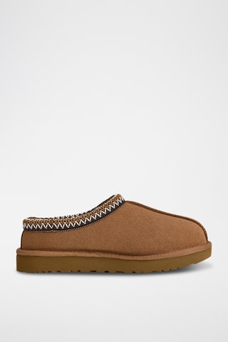 Pantoufles fourrées en nubuck - Marron - UGG