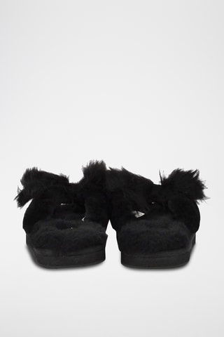 Mules fourrées en nubuck - Noir - UGG