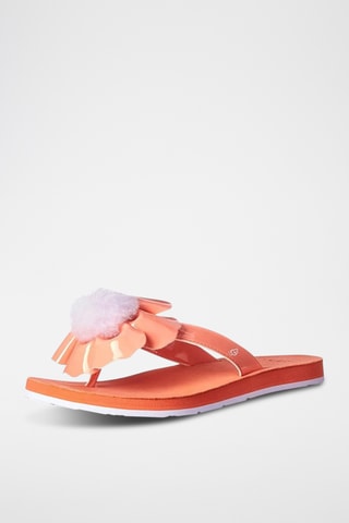 Tongs - Orange et blanc - UGG 