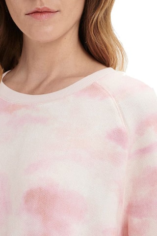 Sweat tie and dye - Rose et blanc - UCG
