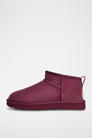 Bottines fourrées de randonnée en nubuck - Bordeaux - UGG