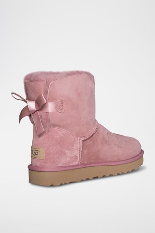 Bottines fourrées en cuir - Rose - UGG