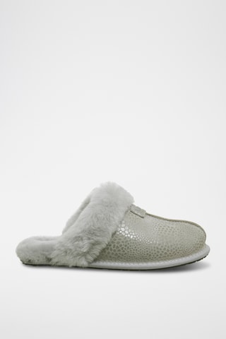 Pantoufles fourrées en nubuck - Gris - UGG