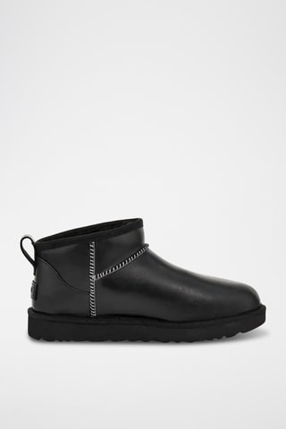 Bottines fourrées de randonnée en cuir - Noir - UGG