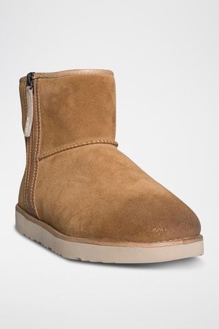 Boots fourrées en nubuck - Marron - UGG