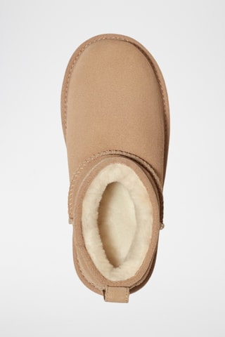 Bottines fourrées plateformes en nubuck - Beige - UGG