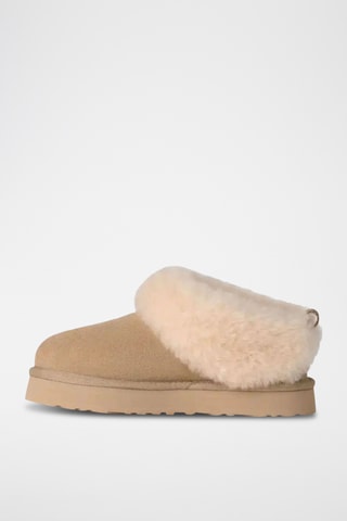 Mules fourrées en nubuck - Beige - UGG