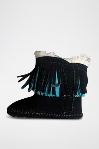 Bottines fourrées en nubuck - Noir - UGG