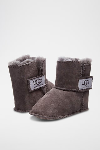 Bottines fourrées en cuir - Marron - UGG