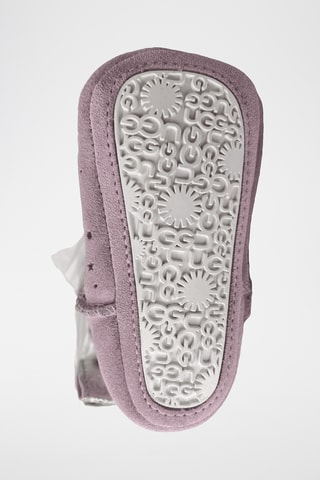 Chaussons fourrés en cuir - Rose - UGG