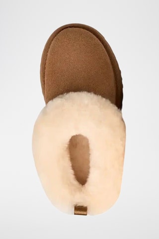 Pantoufles fourrées de randonnée en nubuck - Marron clair - UGG