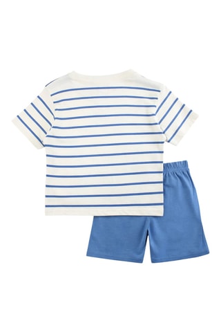 T-shirt e shorts - Bianco