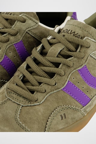 Sapatilhas em nobuck Kizuna - Caqui