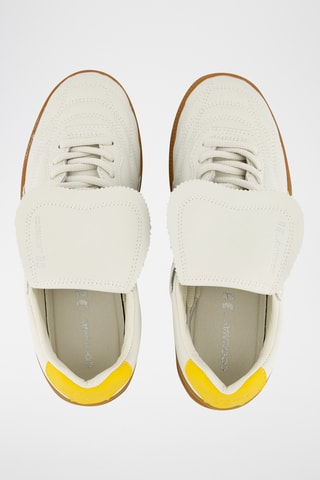 Sapatilhas em couro Beck - Branco