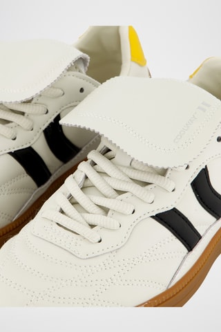 Sapatilhas em couro Beck - Branco