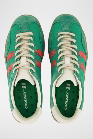 Sapatilhas em camurça Kizuna - Verde