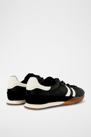 Sapatilhas em nobuck Mile - Preto