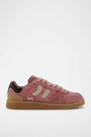 Sneakers in pelle scamosciata Goal - Rosa