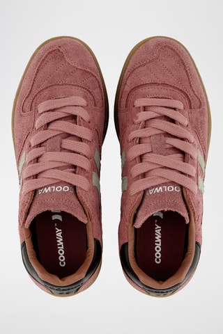 Sneakers in pelle scamosciata Goal - Rosa