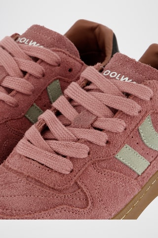 Sneakers in pelle scamosciata Goal - Rosa