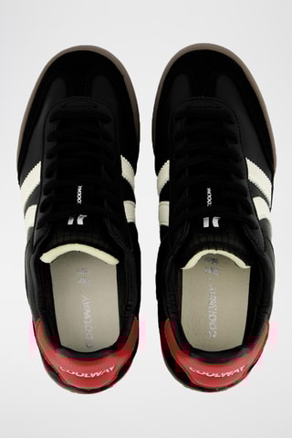 Sapatilhas em couro Grass - Preto