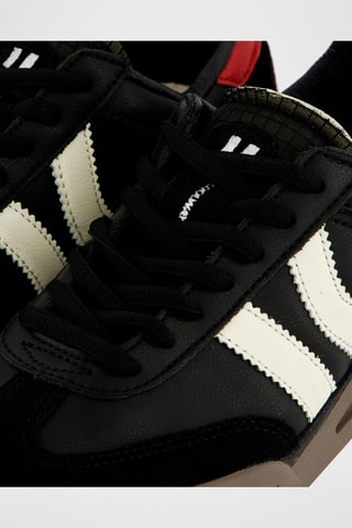 Sneakers in pelle Grass - Nero