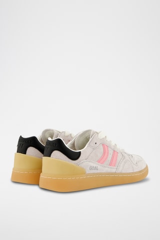 Sneakers in pelle Goal - Beige
