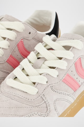 Sneakers in pelle Goal - Beige