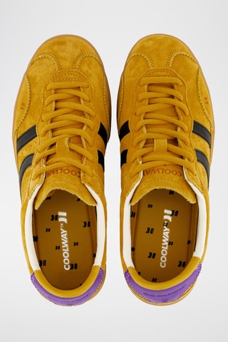 Sapatilhas em nobuck Kizuna - Amarelo