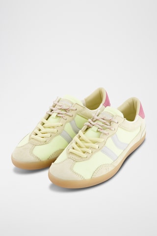 Sapatilhas em camurça Kizuna - Amarelo