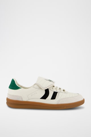 Sapatilhas em couro Silva - Branco