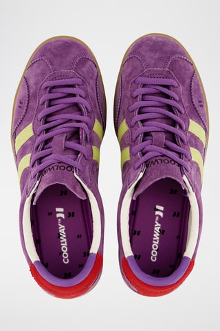 Sneakers in pelle scamosciata Kizuna - Viola