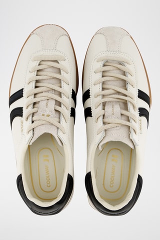 Sneakers in pelle Mile - Bianco