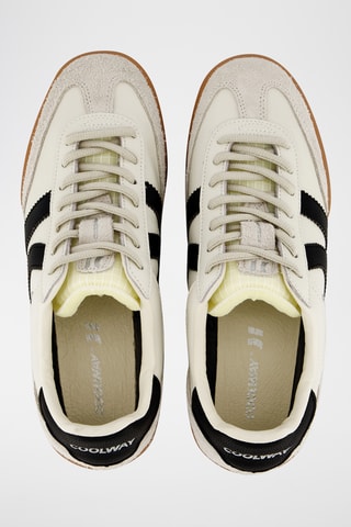 Sapatilhas em couro Grass - Branco