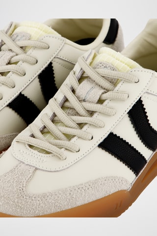 Sapatilhas em couro Grass - Branco