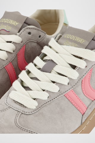 Sneakers in pelle scamosciata Duck - Grigio