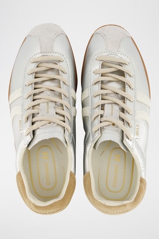 Sapatilhas em nobuck Mile - Prateado