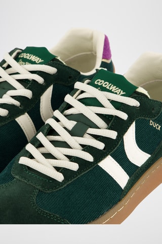 Nubuck Sneakers Duck - Groen