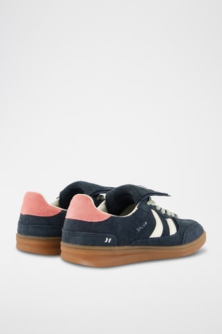 Sapatilhas em couro Silva - Azul