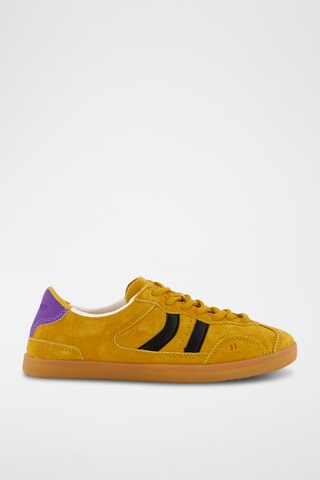 Sneakers in pelle scamosciata Kizuna - Giallo