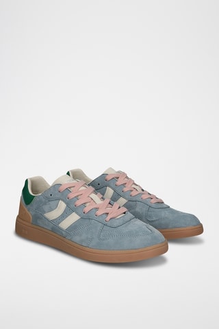 Sneakers in pelle scamosciata Goal - Blu