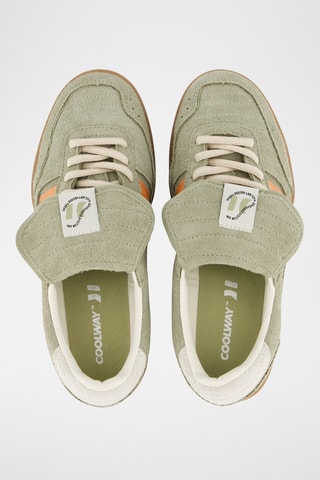 Sapatilhas em nobuck Silva - Caqui