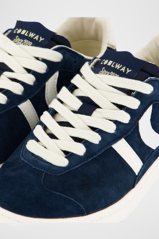 Sneakers in pelle scamosciata Duck - Blu